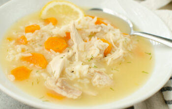 Lemon Chicken and Rice Soup Recipe
