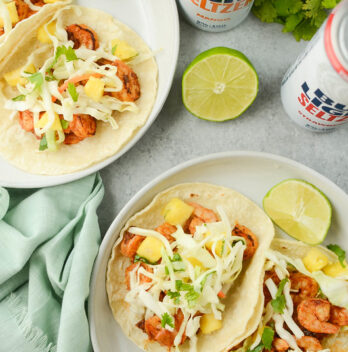 Shrimp Tacos With Pineapple Slaw Recipe